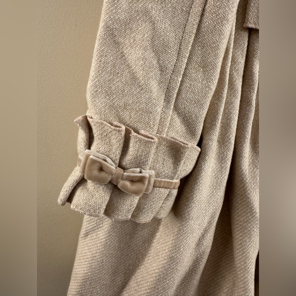 NWT La AmaPola Abrigo Coat in Beige - Picture 6 of 7